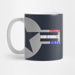 Proud Air Force Brat Roundel Star Mug